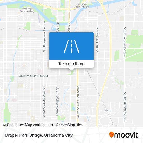 Draper Park Bridge map