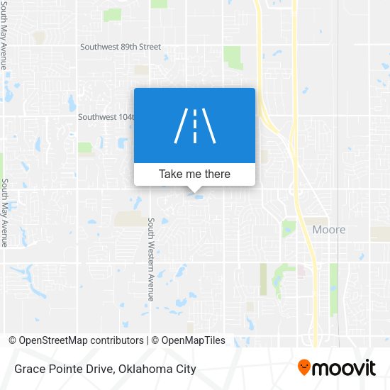 Mapa de Grace Pointe Drive