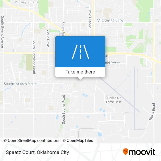 Spaatz Court map