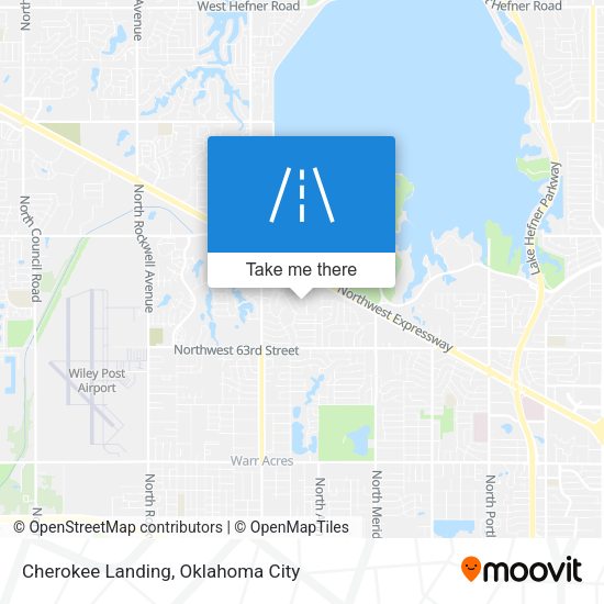 Mapa de Cherokee Landing