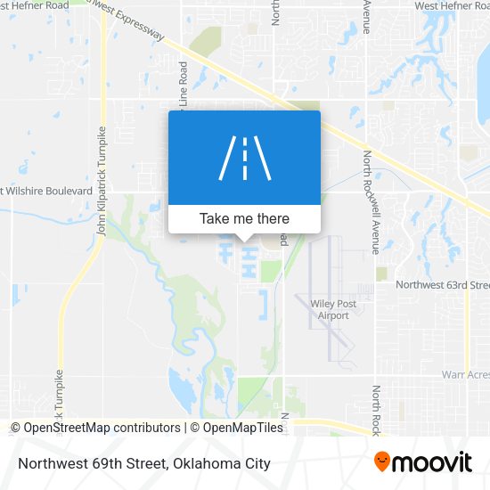 Mapa de Northwest 69th Street