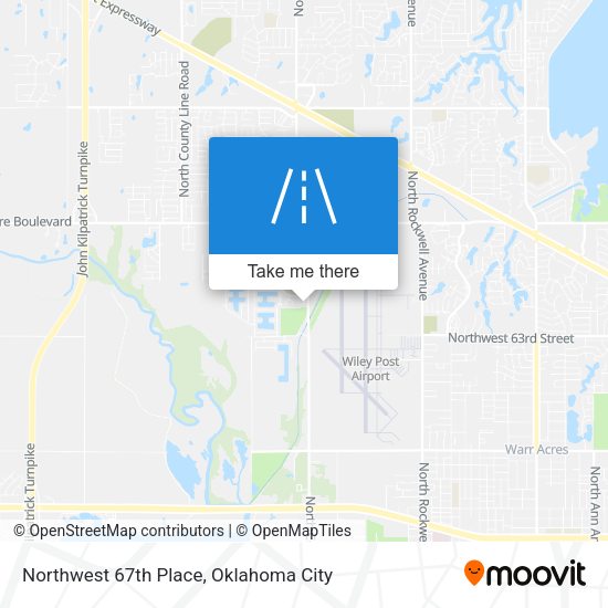 Mapa de Northwest 67th Place