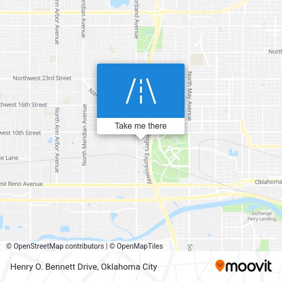 Mapa de Henry O. Bennett Drive
