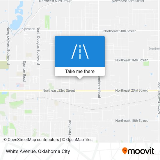 Mapa de White Avenue