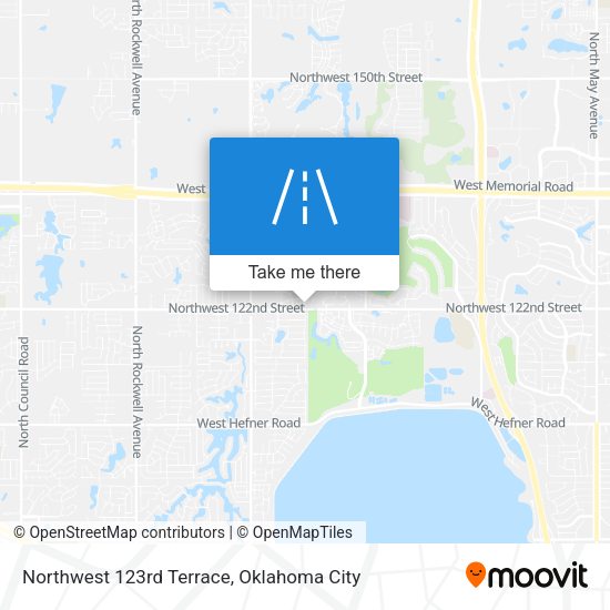 Mapa de Northwest 123rd Terrace