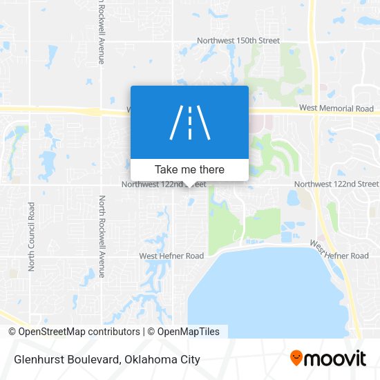 Glenhurst Boulevard map