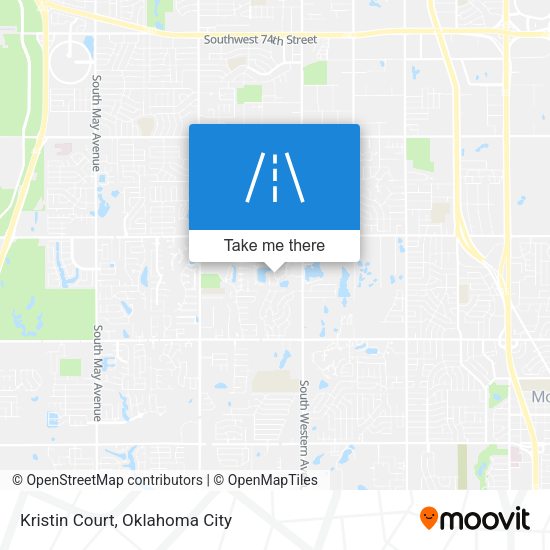 Kristin Court map