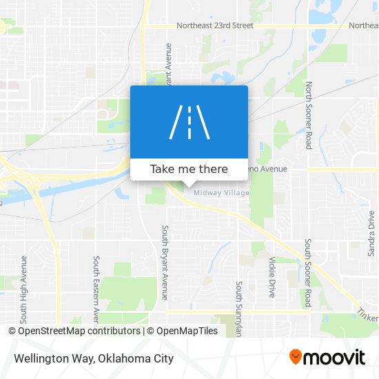 Mapa de Wellington Way