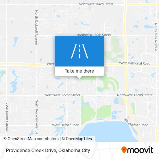 Mapa de Providence Creek Drive