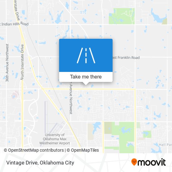 Vintage Drive map