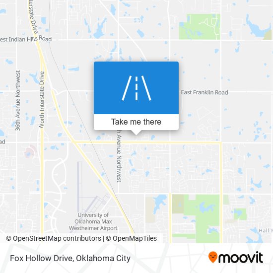 Fox Hollow Drive map