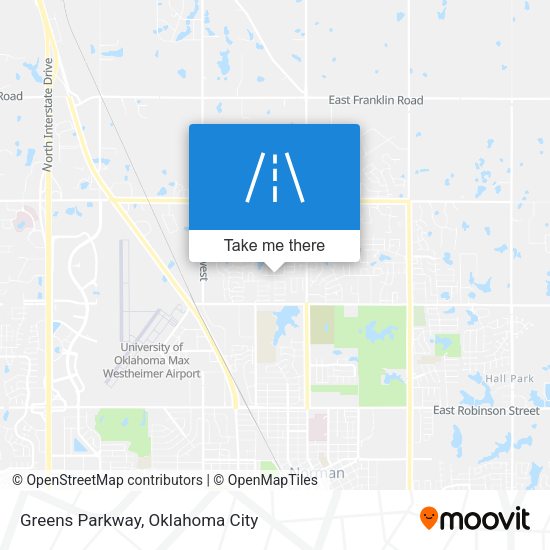 Mapa de Greens Parkway