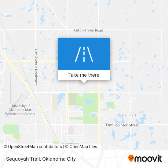 Sequoyah Trail map