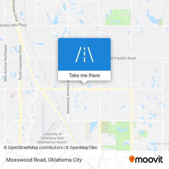 Mosswood Road map