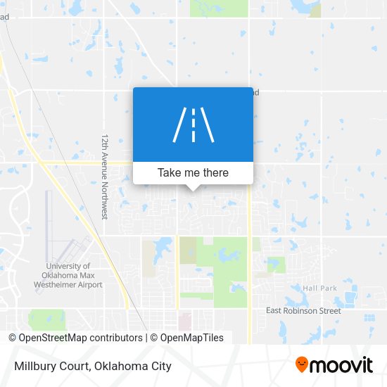 Mapa de Millbury Court