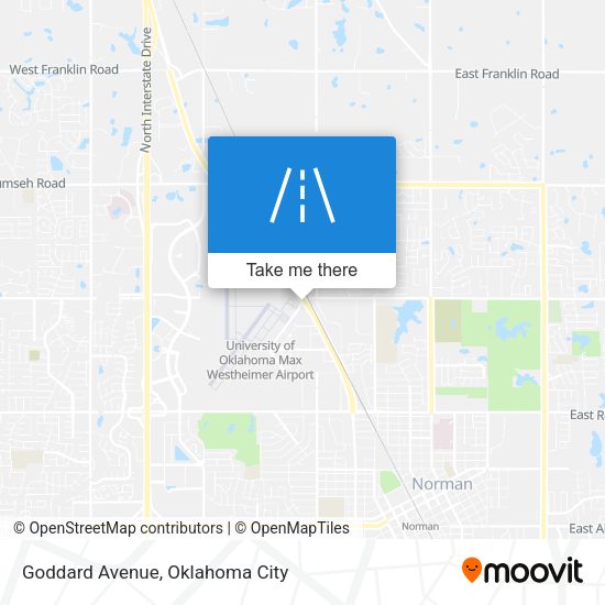 Goddard Avenue map