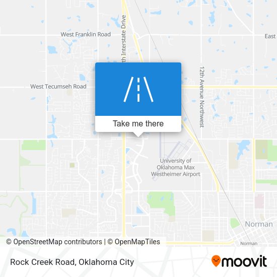 Mapa de Rock Creek Road