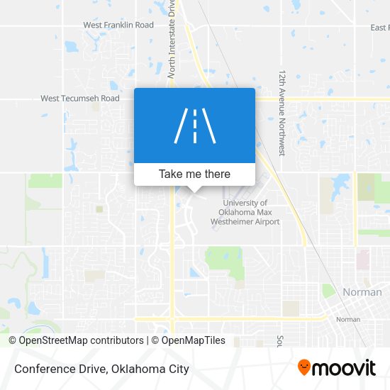 Conference Drive map
