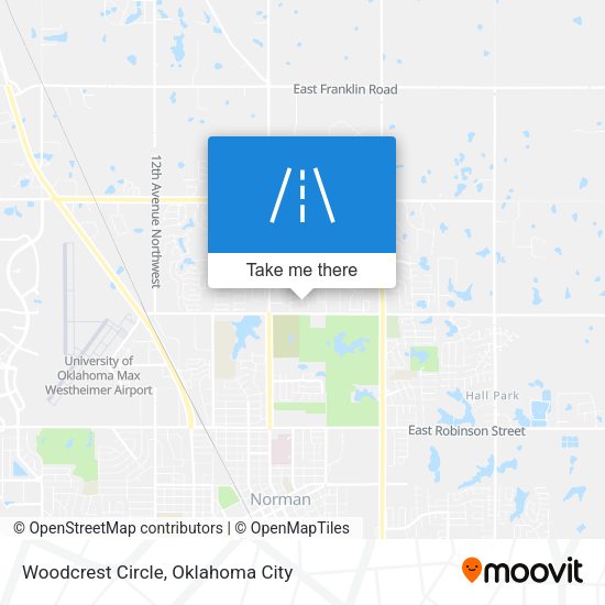 Woodcrest Circle map