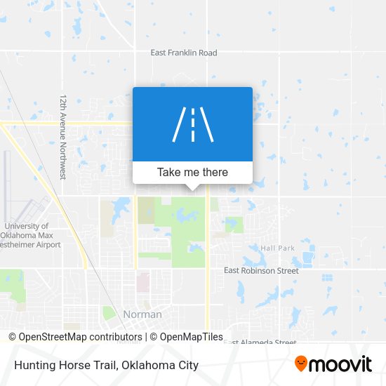 Hunting Horse Trail map