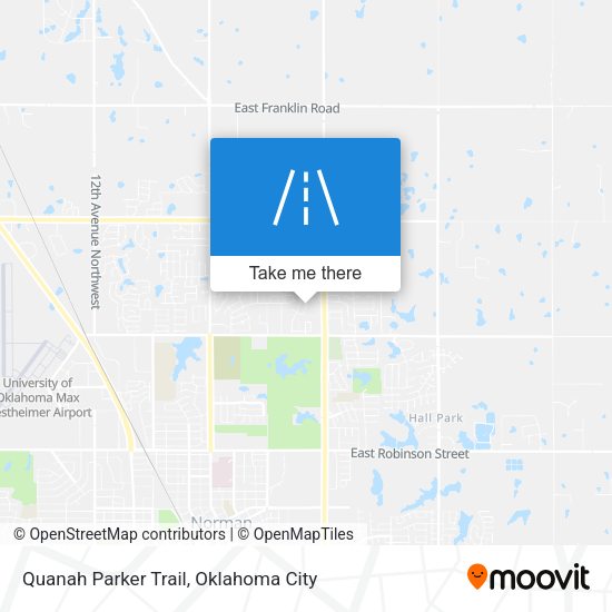 Mapa de Quanah Parker Trail