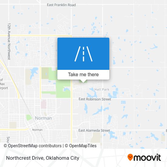 Northcrest Drive map