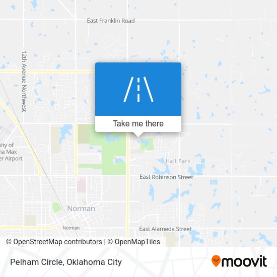 Pelham Circle map