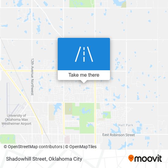Shadowhill Street map