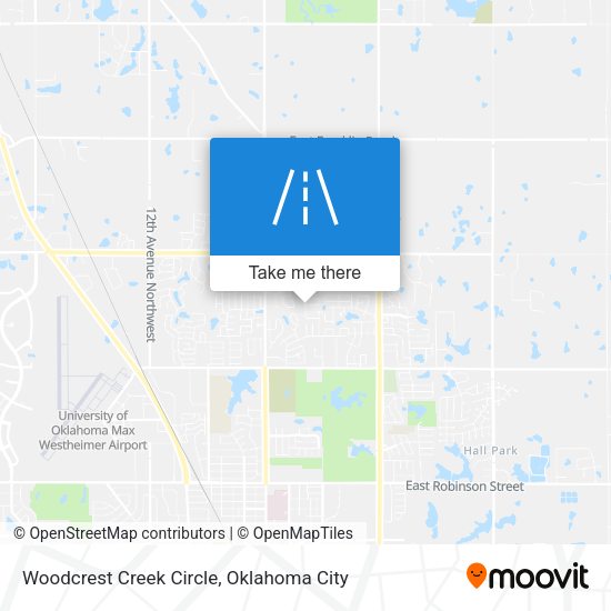 Mapa de Woodcrest Creek Circle