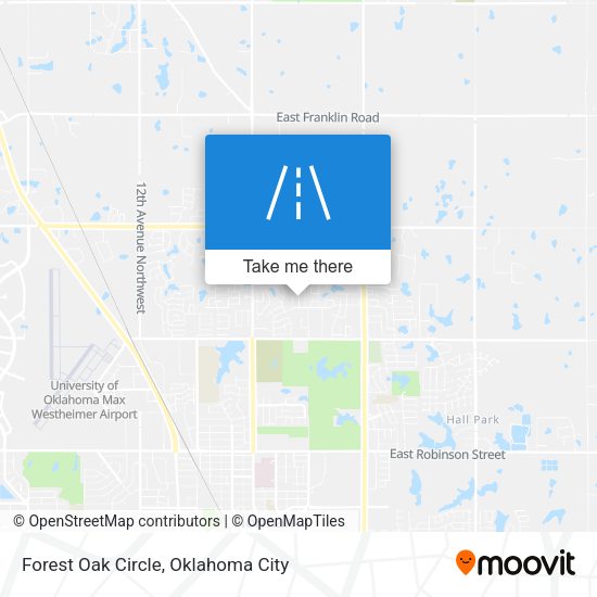 Forest Oak Circle map