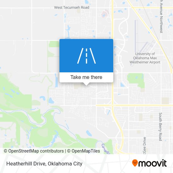 Heatherhill Drive map