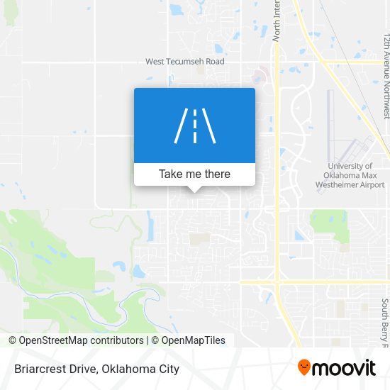 Mapa de Briarcrest Drive