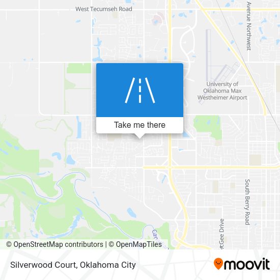 Silverwood Court map