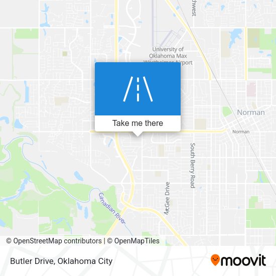 Butler Drive map