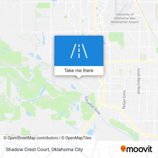 Shadow Crest Court map