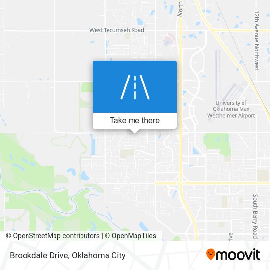 Brookdale Drive map