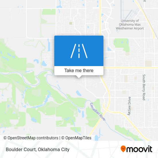 Mapa de Boulder Court