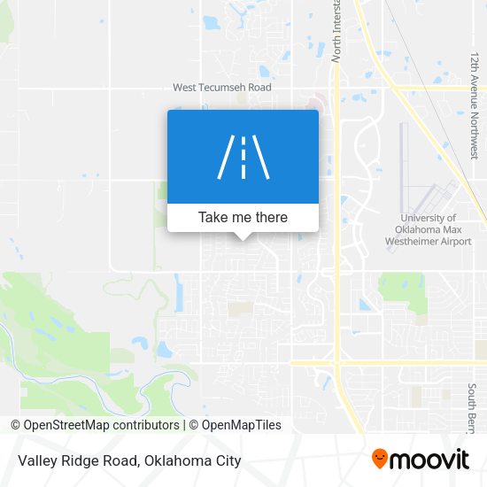 Mapa de Valley Ridge Road