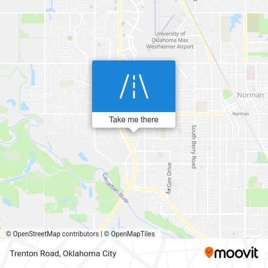Trenton Road map