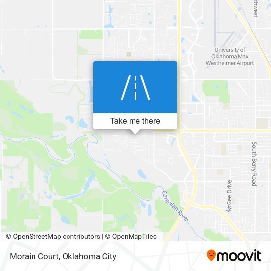 Mapa de Morain Court