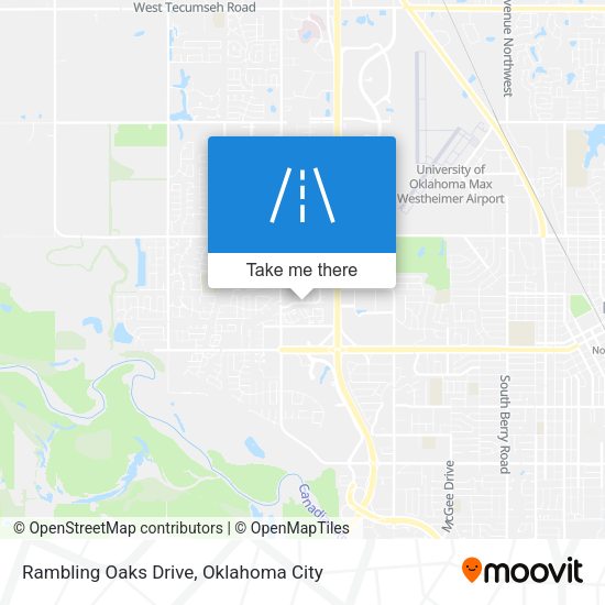 Rambling Oaks Drive map