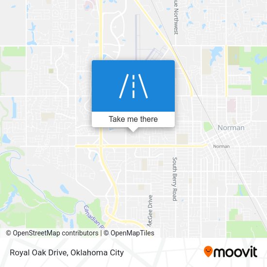 Royal Oak Drive map