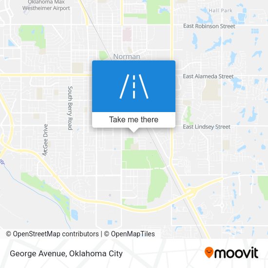 George Avenue map
