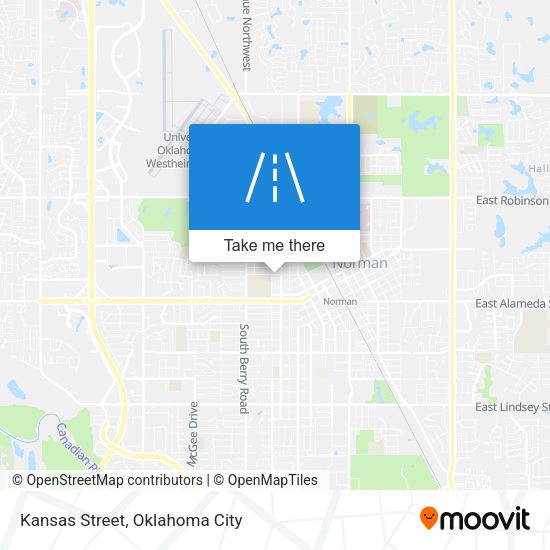 Kansas Street map