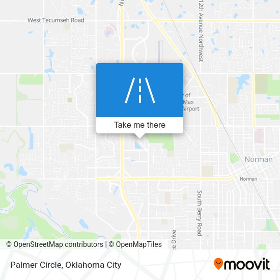 Palmer Circle map