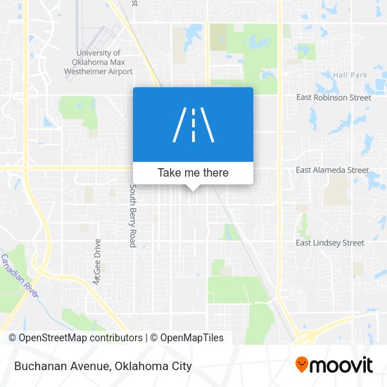 Mapa de Buchanan Avenue