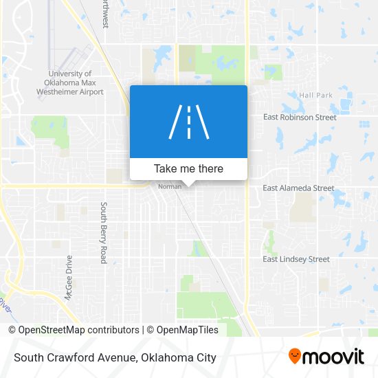 Mapa de South Crawford Avenue