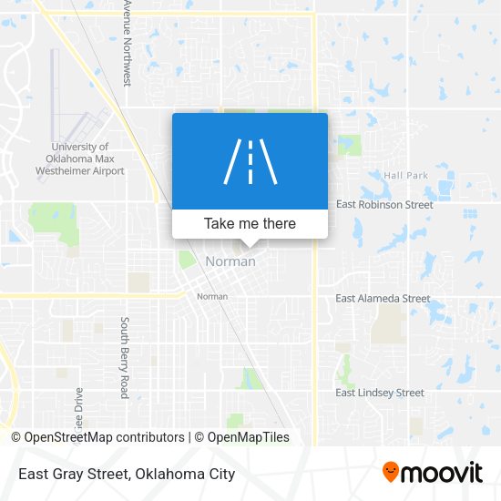 East Gray Street map