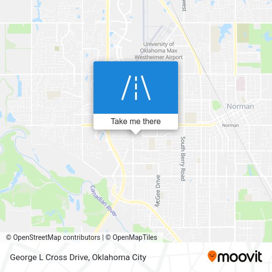 George L Cross Drive map