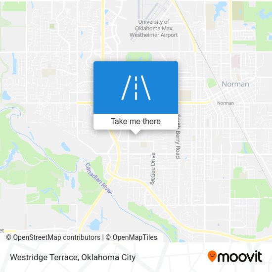 Westridge Terrace map